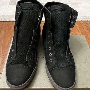 Mens All-Saints suede sneakers in a size 13